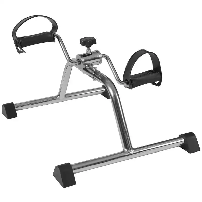 

Mini Pedal Exercise Bike Leg and Arm Exerciser, Silver