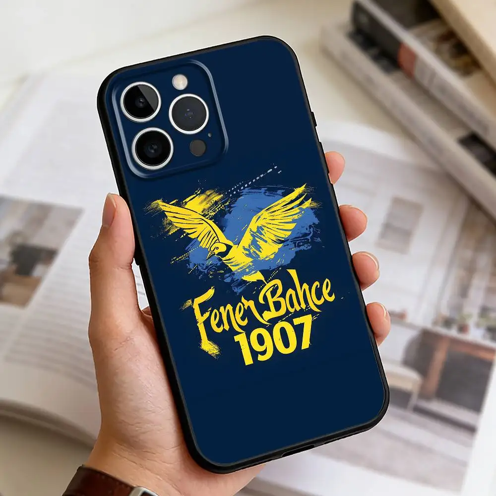 Фото Чехол для телефона 1970 T-Turkey F-Fenerbahce FC для iPhone 17,16,15,14,13,12,11 Plus,Pro Max,XS, мягкий силиконовый черный чехол №5