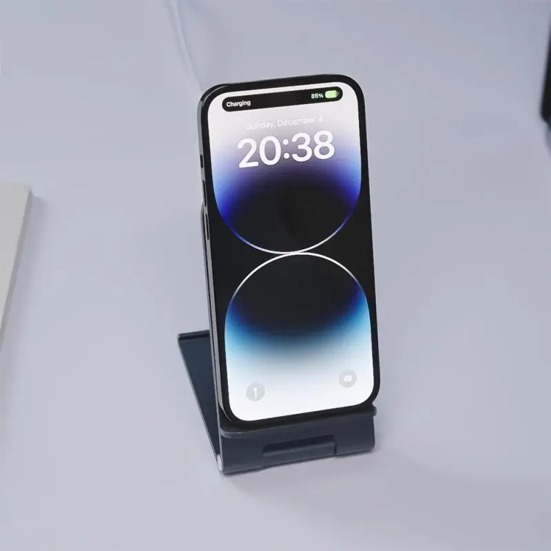 

Mobile Phone Holder Wireless Charging Portable Wireless Charging Bracket Aluminum Alloy Universal Mobile Phone Stand For Iphone