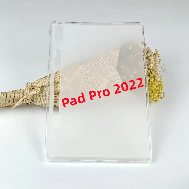 

Чехол для планшета Lenovo Tab P11 Pro 2-го поколения 11,2 дюйма TB132FU TB138FC, силиконовый мягкий чехол из ТПУ, чехол с подушкой безопасности Для Xiaoxin Pad Pro 2022