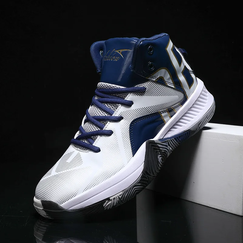 

Brand Professional Men's Basketball Shoes Basketball Sneakers Anti-skid High-top Couple Breathable Man Basketball Boots