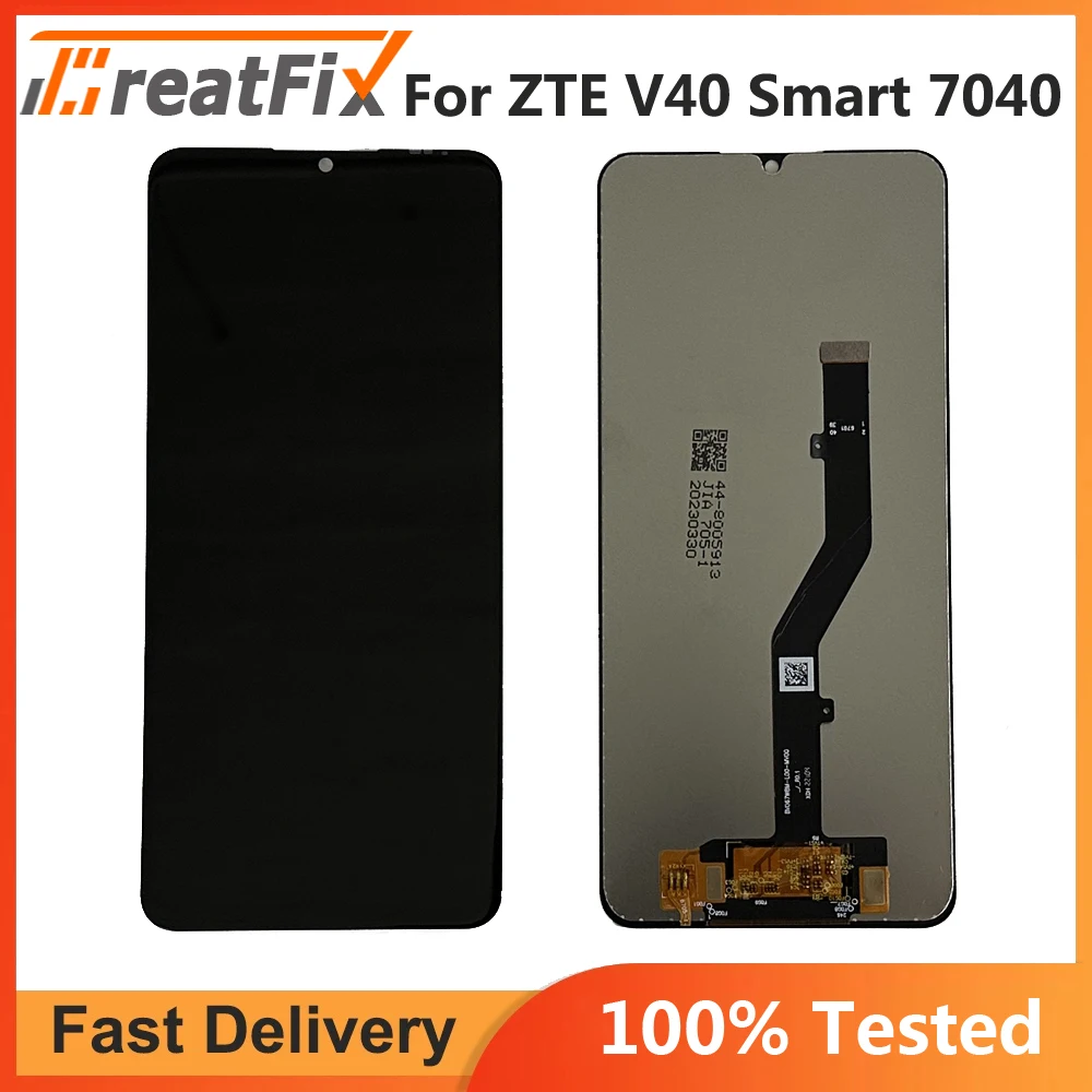 Фото Для ZTE Blade V40 9045 ЖК-дисплей с цифровым преобразователем сенсорного экрана для ZTE Blade V40 Vita 8045 V40 Smart 7040 V40 Design 8046 ЖК-сенсор №4