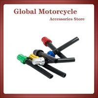 multiple color motorcycle fuel gas cap check valve ventilation breathing tube bicycle motorcycle fuel tank breathing tube