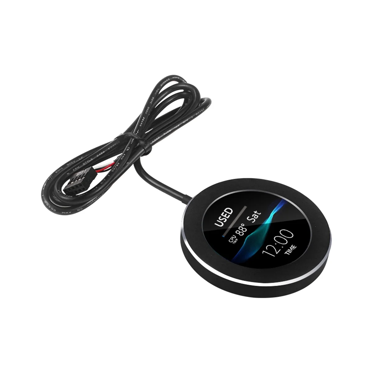 2 1 дюймовый IPS вторичный экран 480X480 USB Круглый ЖК-дисплей с водяным охлаждением CPU