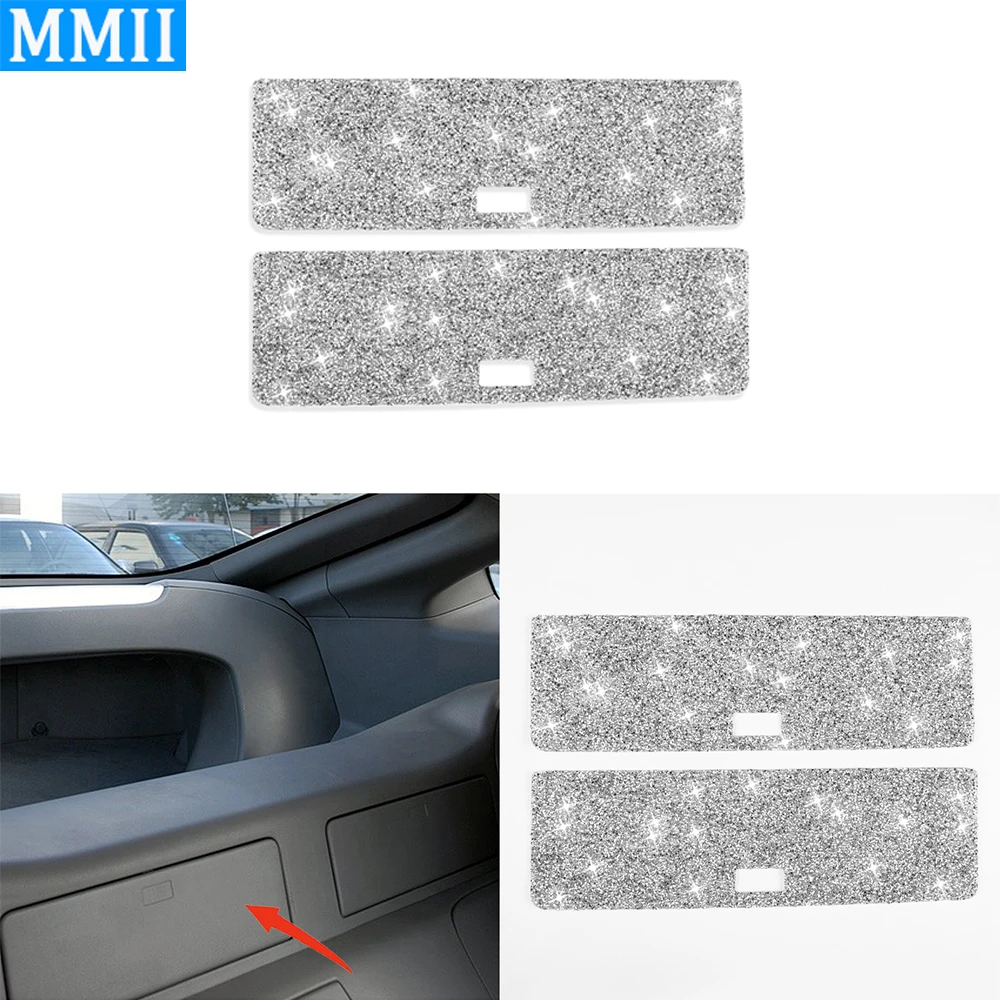 

Для Nissan 350Z 2003-2005 Crystal разы Задняя панель для хранения отделка крышка интерьера автомобиля Наклейка модификация украшения ABS