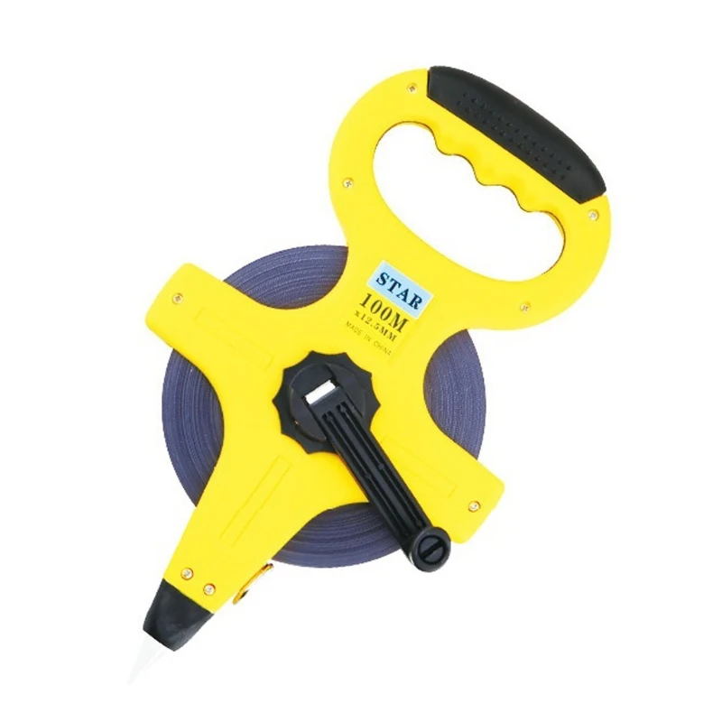 

Retractable Metric Tape Open Reel Long Steel Tape Measure Measuring Ruler Applicable Woodworking Tools 30/100 Meters