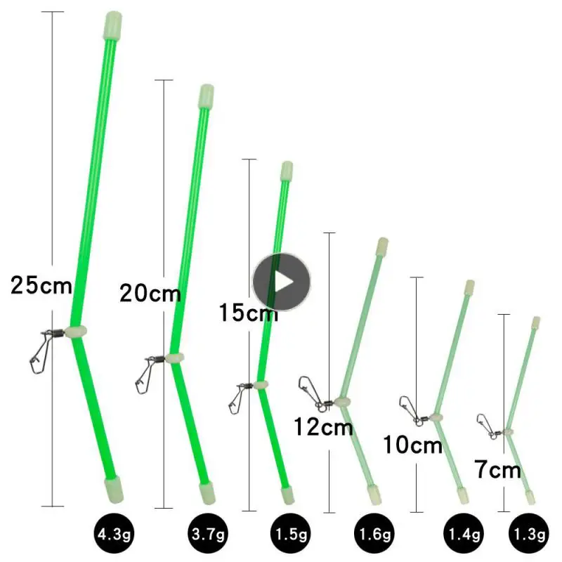 

High Sensitivity Sea Fishing Gear Tongxin Mouth Design Plastic Pipe Bending Resistance Folding Resistance Night Fishing Bend