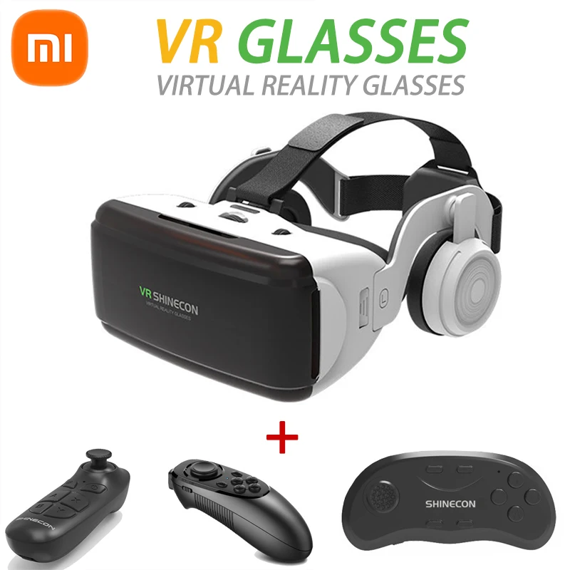 

Шлем виртуальной реальности Xiaomi, VR-очки с поддержкой IOS и Android