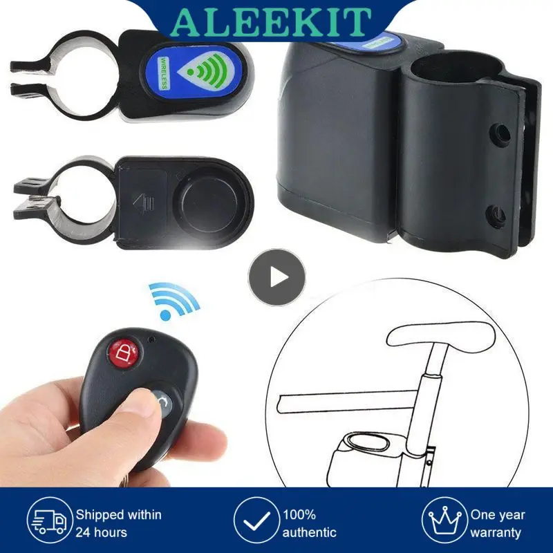 

NEW Wireless Vibration Alarm with infrared remote control Anti-theft Alarm Lock Bicycle Bike security Alarm System Kits