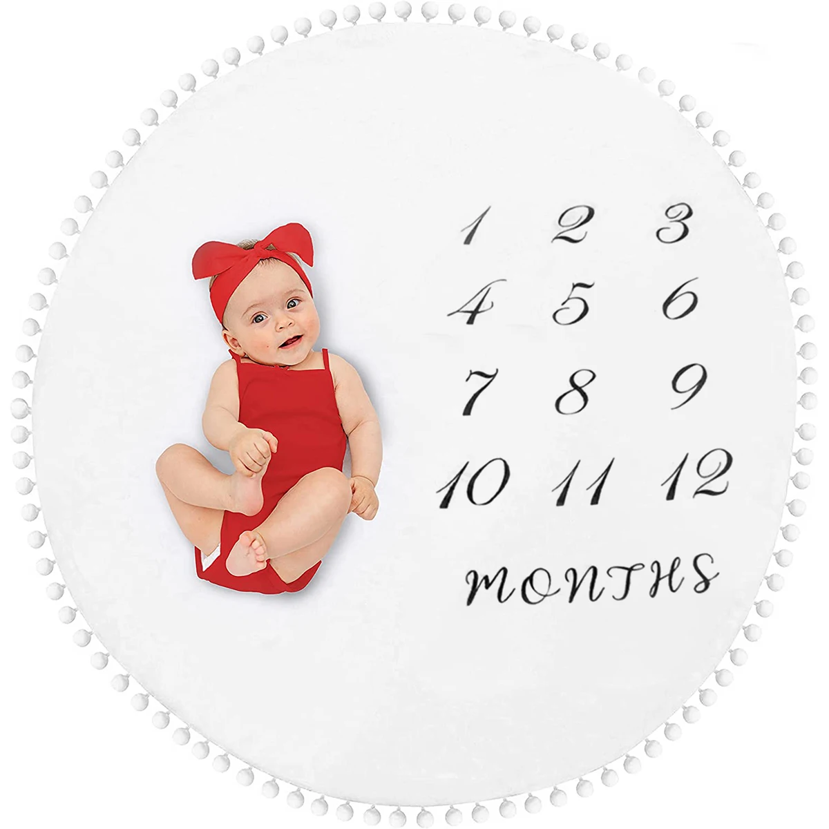 

Одеяло детское Фланелевое круглое, 100x100 см