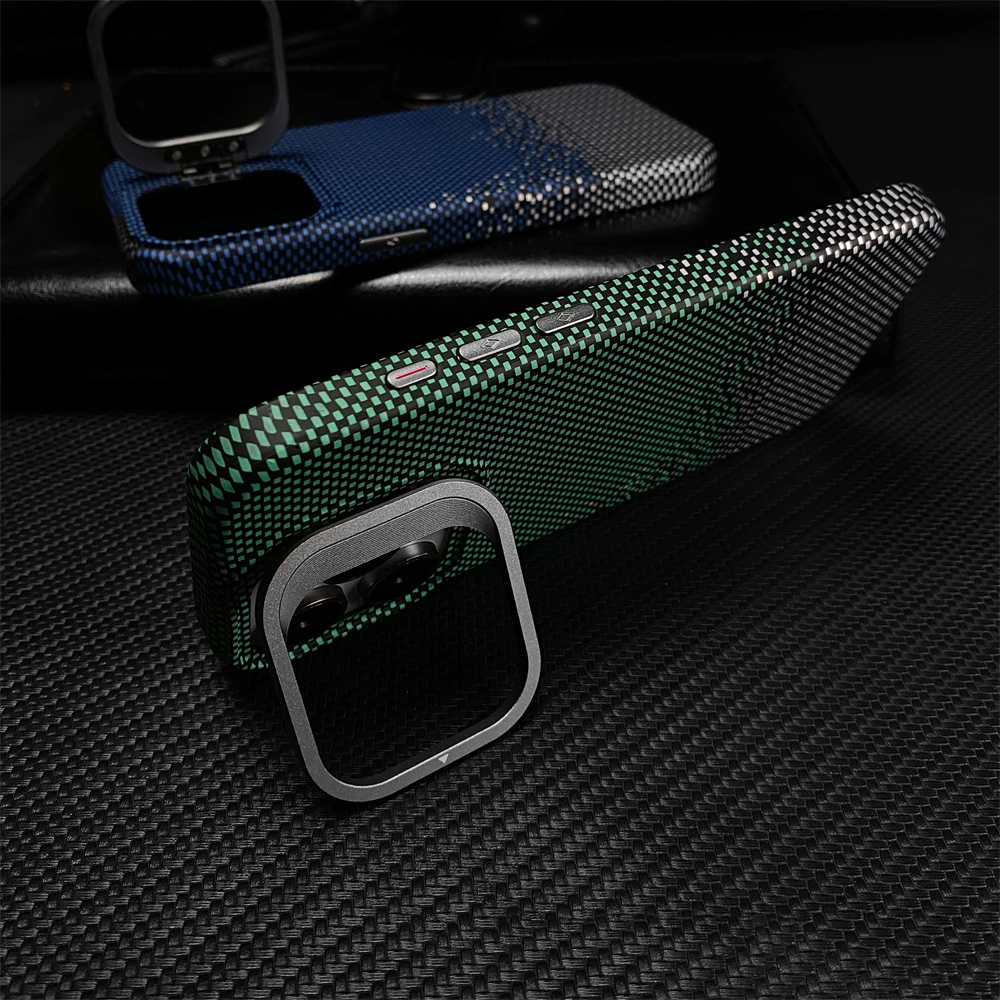 Металлический чехол для iPhone 16 15 14 13 Pro Max Magsafe Mganetic