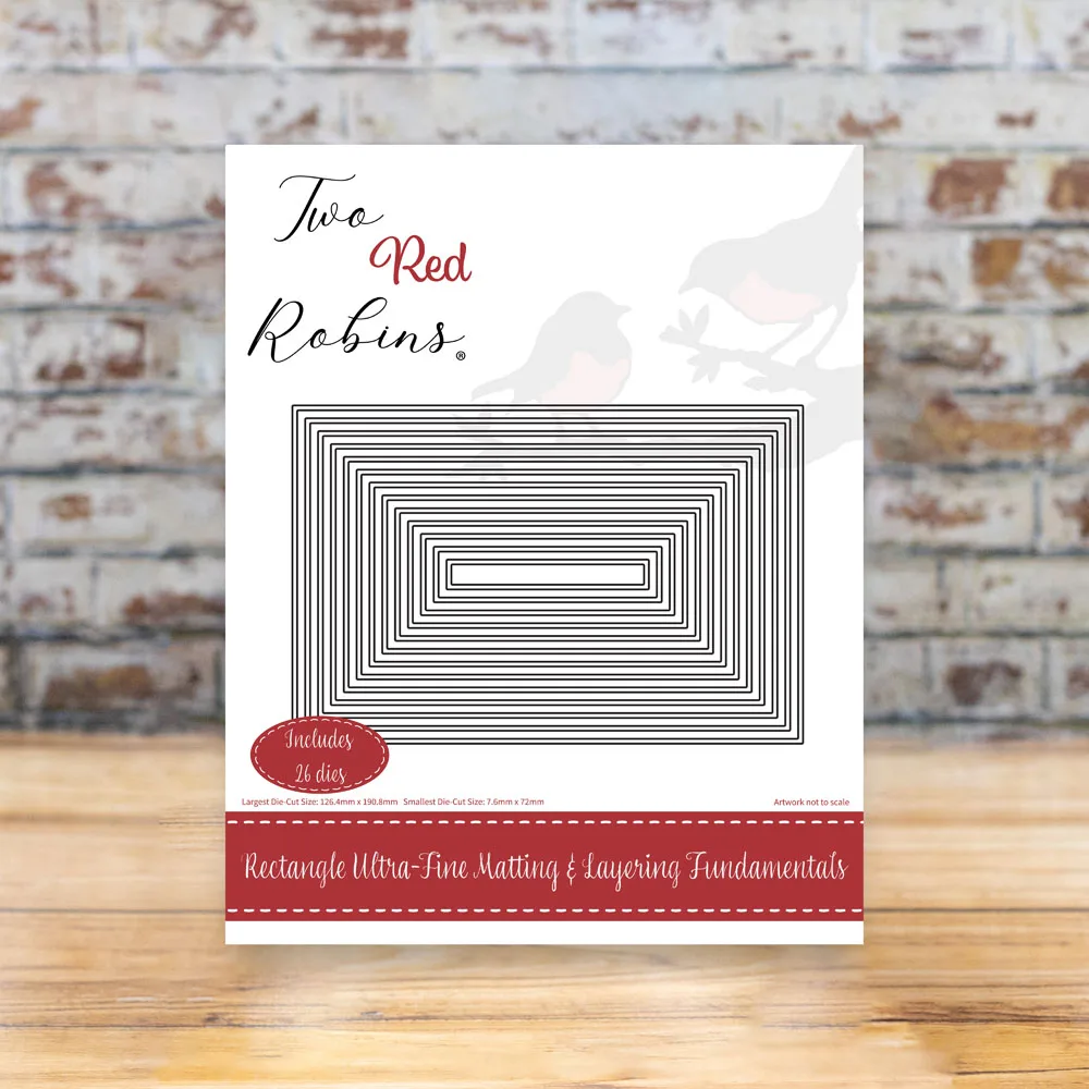 

Rectangle Ultra-fine Fundamentals Cutting Dies New Arrival 2023 Diy Molds Scrapbooking Paper Making Cuts Crafts Template Card