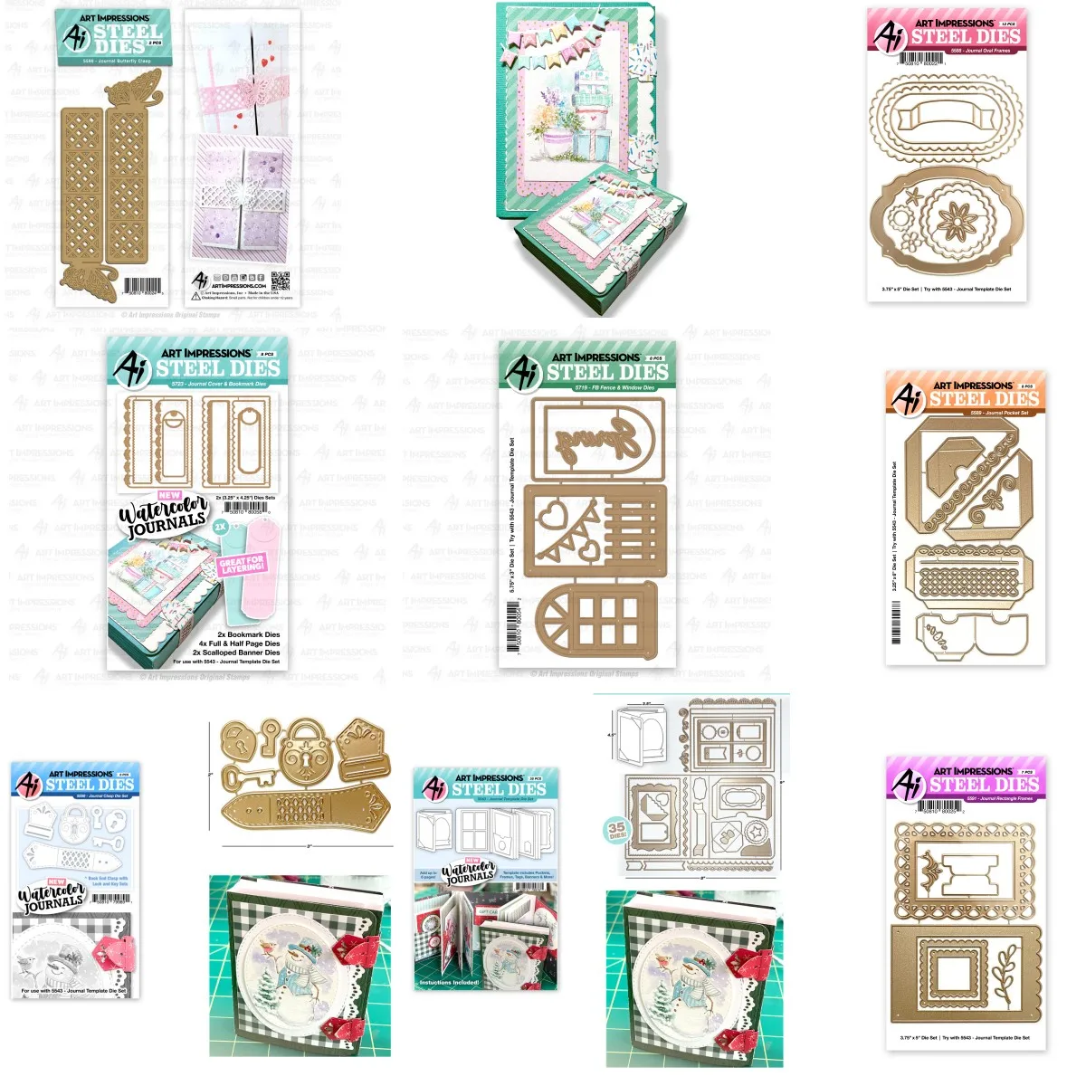 

New Art Journal Cover Bookmark Metal Cutting Dies For Diy Scrapbooking Paper Cards Handmade Mold 2023 Embossing New Arrival