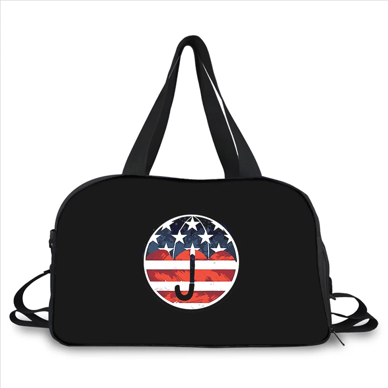 The Umbrella Academy 3D printing fashion trend portable large capacity multi function messenger bag travel bag