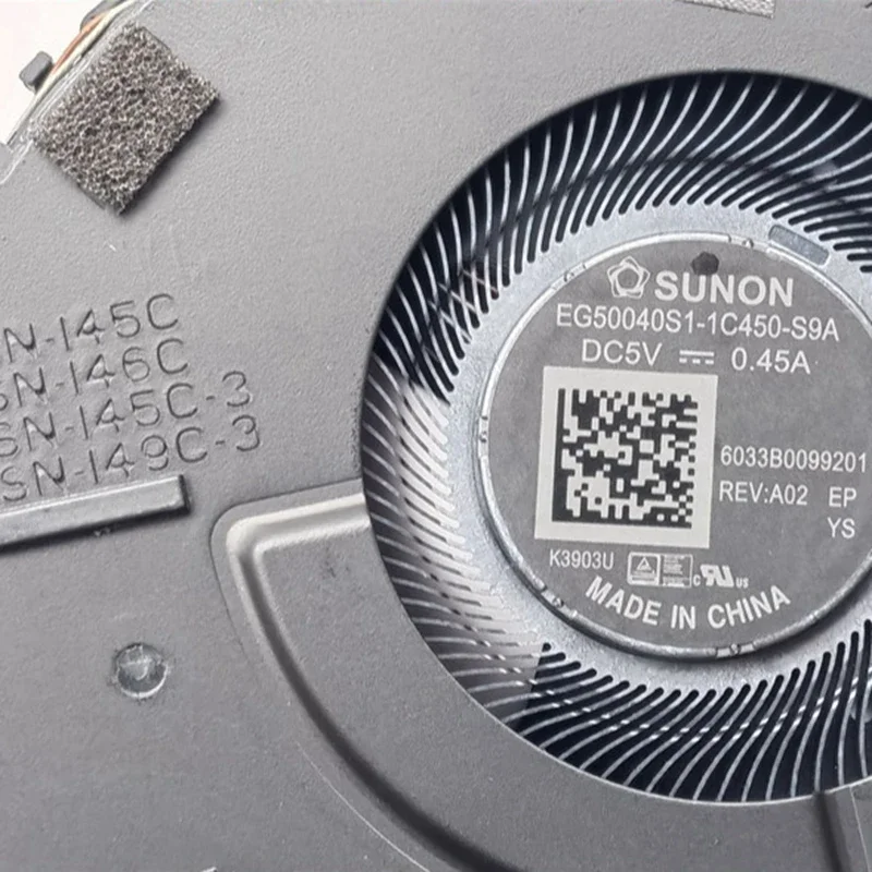 Новый оригинальный вентилятор охлаждения процессора ноутбука для HP EliteBook 830 835 G9