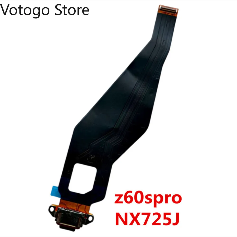 Ремонт Origina для ZTE Nubia Z60S ProNX725J USB-порт для зарядки, плата зарядного док-станции, разъем, гибкий кабель Z60SPro, замена (art.: 3920d122ab120) - 3920d122ab120