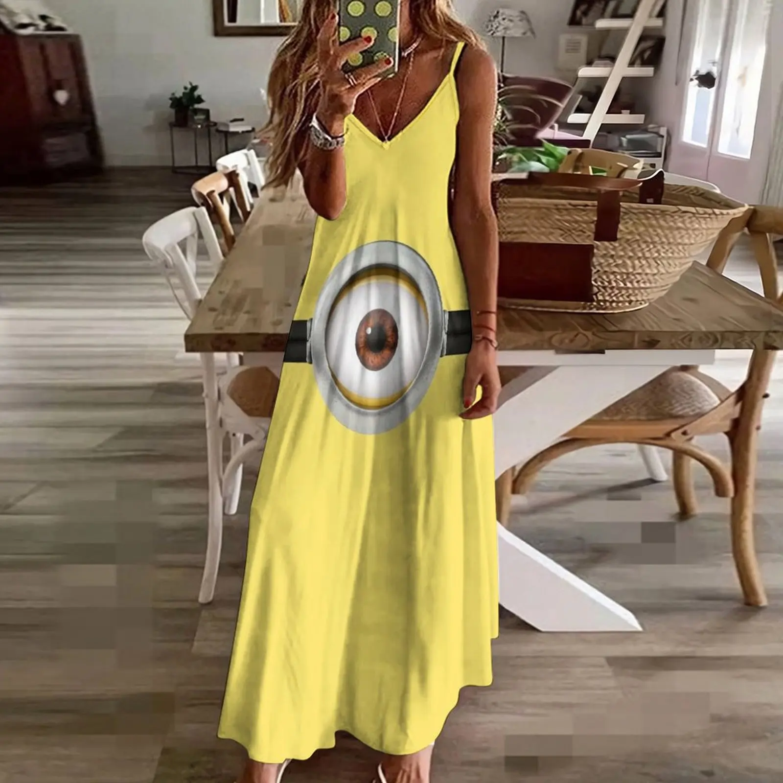 Платье без рукавов в стиле миньона вечерние платья женские летние для женщин 2025