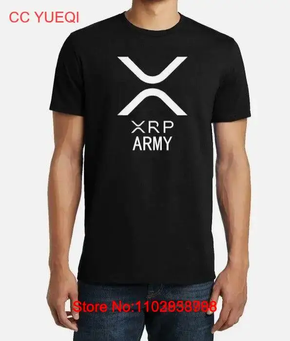 Футболка XRP ARMY Coin Crypto Currency Moonshot Ripple