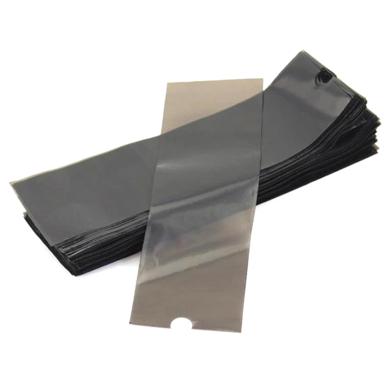 

200 шт./корт. Черная одноразовая сумка тату, закрывающие рукава для тату-машинки, ручка