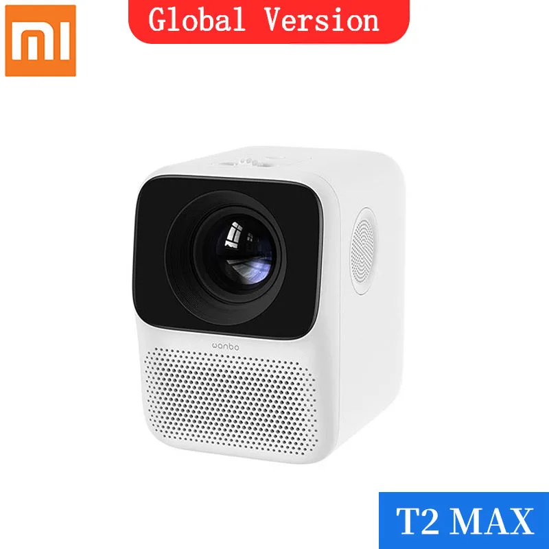 

Global Version Xiaomi Wanbo T2 MAX LCD Projector LED Support Vertical keystone Correction Portable Mini Home Theater Projector
