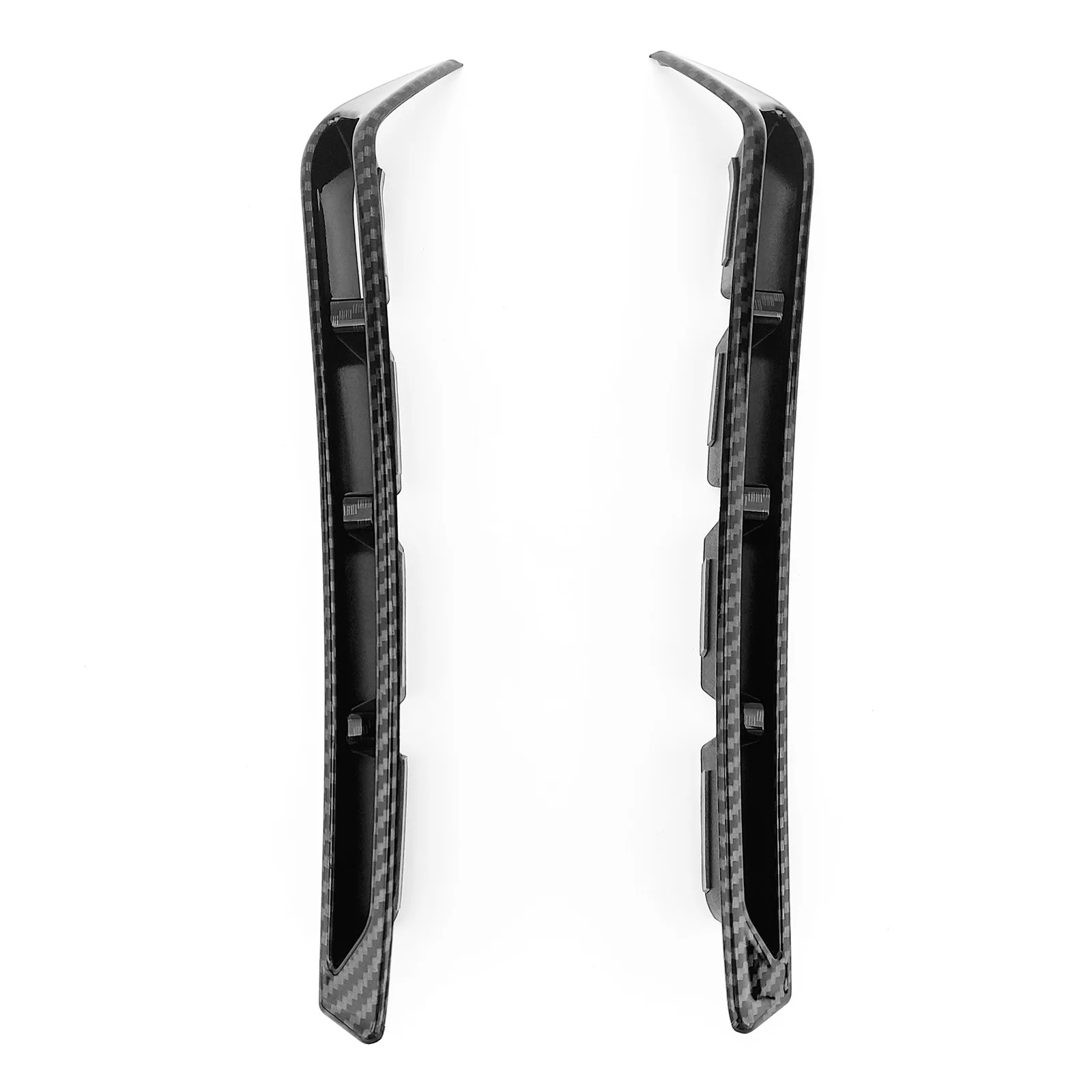 

ABS хром, серебро, стиль из углеродного волокна, передний бампер, вентиляционное отверстие, противотуманная фара, внешнее украшение для Kia Sorento MQ4 2021-2023