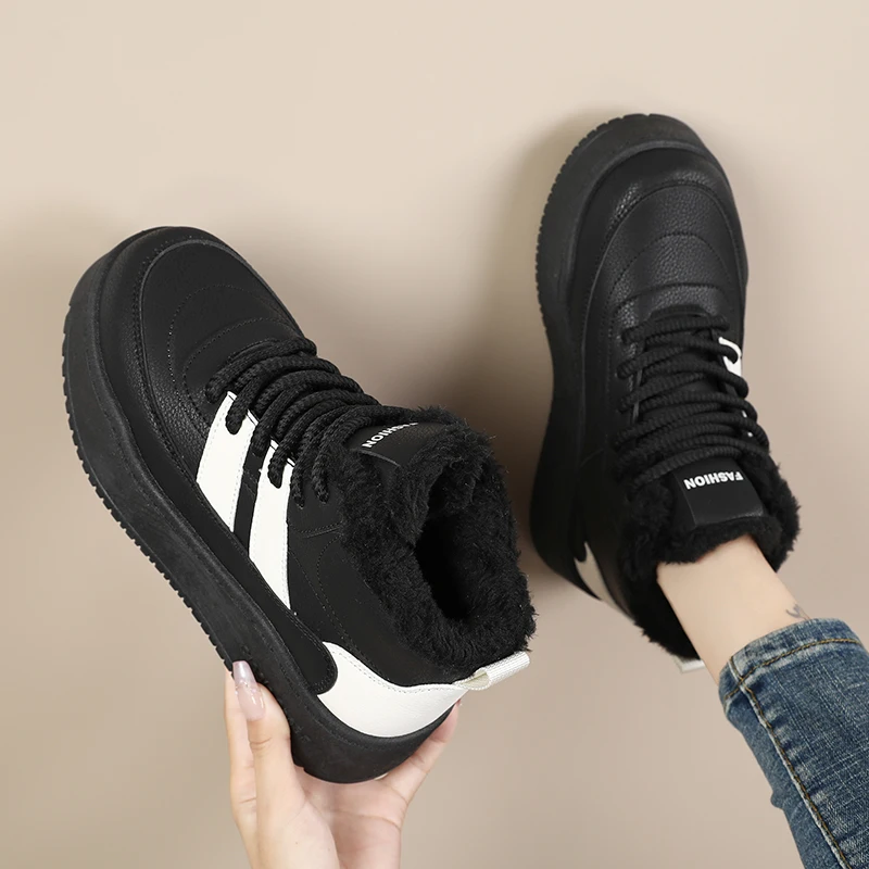 Новые зимние женские сапоги для снежной погоды мягкие удобные теплые