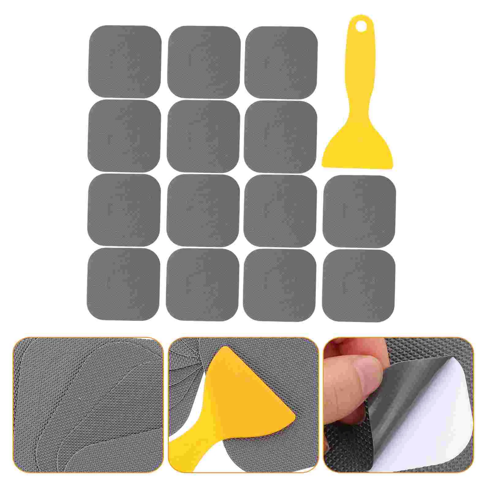 

20pcs Adhesives Stickers Safety Stickers Shower Room Stickers Bathroom Stickers