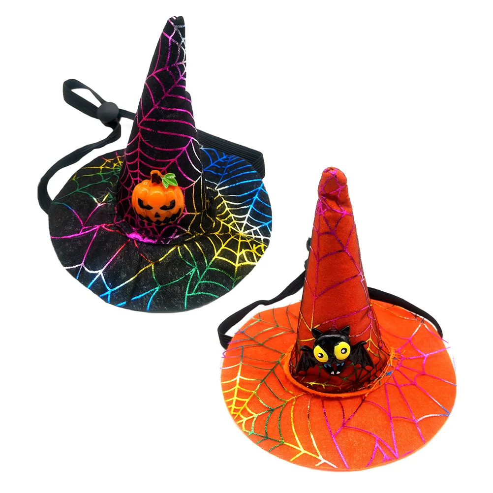 

Hat Dogpetcostume Pumpkin Witch Hats Creative Costumes Dogs Bat Cosplay Party