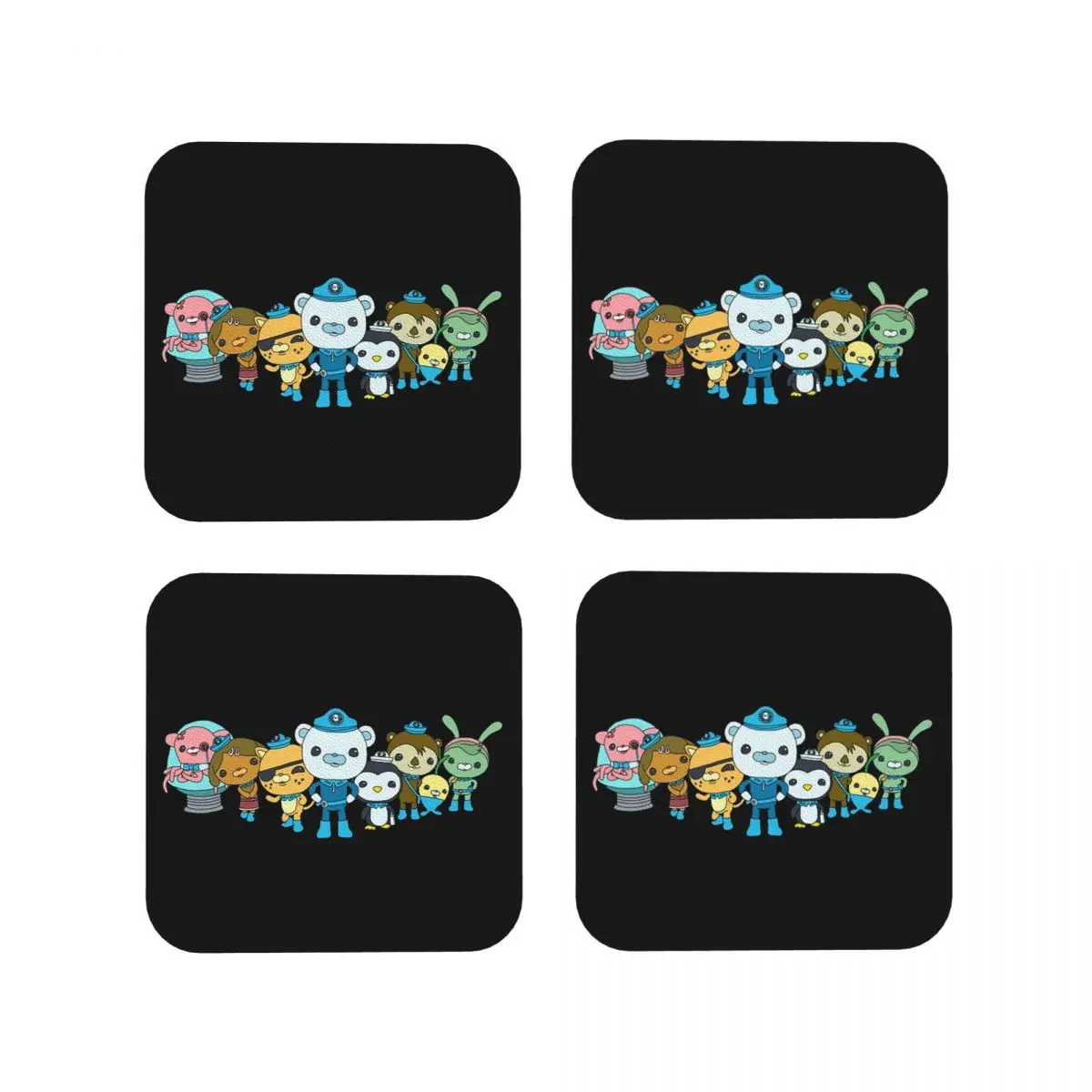 Подставки Октонавты кухонные салфетки водонепроницаемые изоляционные коврики