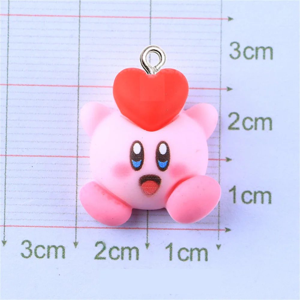 10Pcs Big Cartoon Doll Resin Charms DIY Trendy Jewelry Making Accessories Cute Earring Necklace Key Chain Bag Decoration Pendant images - 6