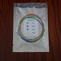 ukulele strings set nylon string colourful ukulele replacement accessories clear bright sound colored strings musical instrument