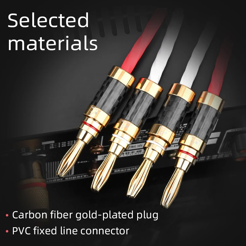 Кабель ATAUDIO для динамика Hi-end OCC 12 Share цвет серебристый со штепсельной вилкой из