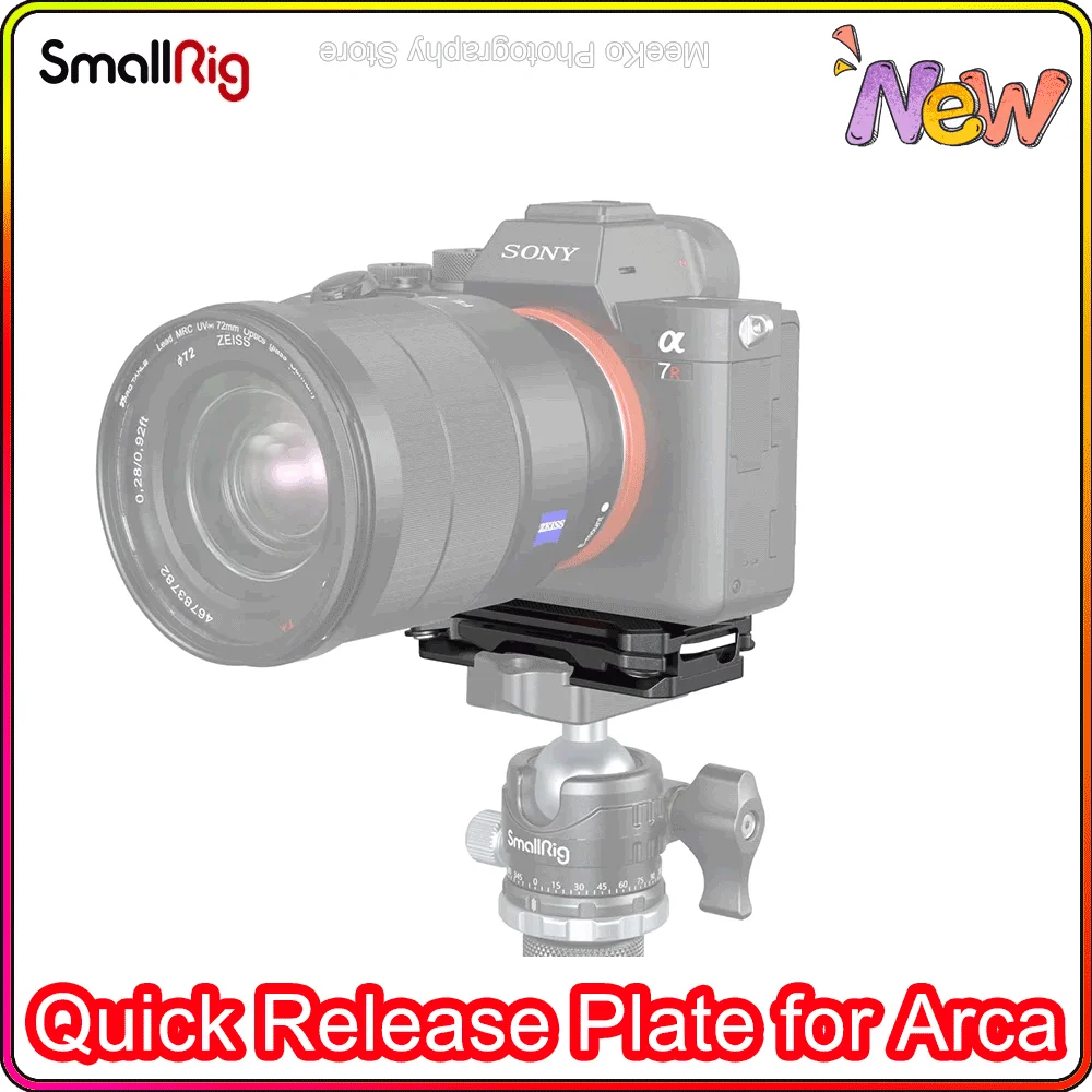 

Многофункциональная БЫСТРОРАЗЪЕМНАЯ пластина SmallRig, универсальная пластина быстрого крепления типа Arca с складной квадруфицированной подд...