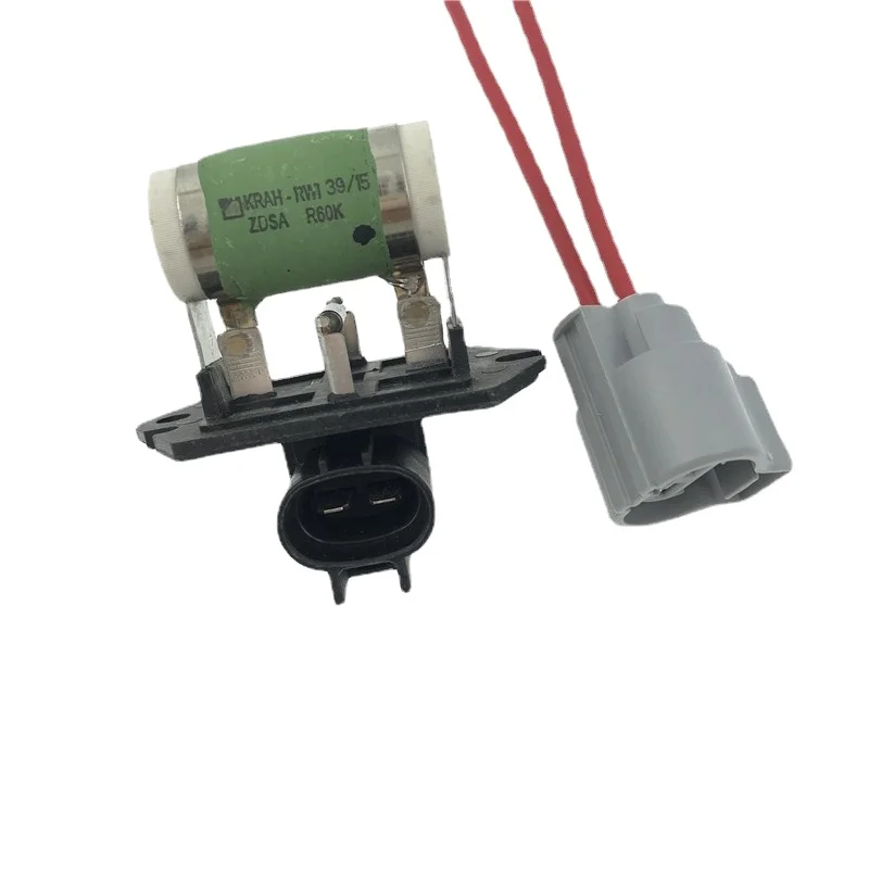 

1Pc for Hyundai Accent Kia Reio tank fan transformer tank electronic fan resistance wiring harness plug