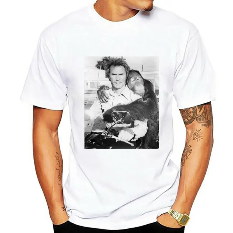 

Big Guys Rule Big and Tall Clint and Clyde Every Which Way But Loose Photo Performance T Shirt Funny