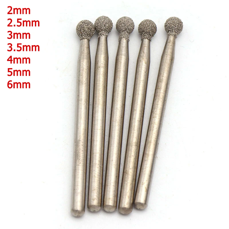 

Алмазные шлифовальные головки Dremel 2-6 мм