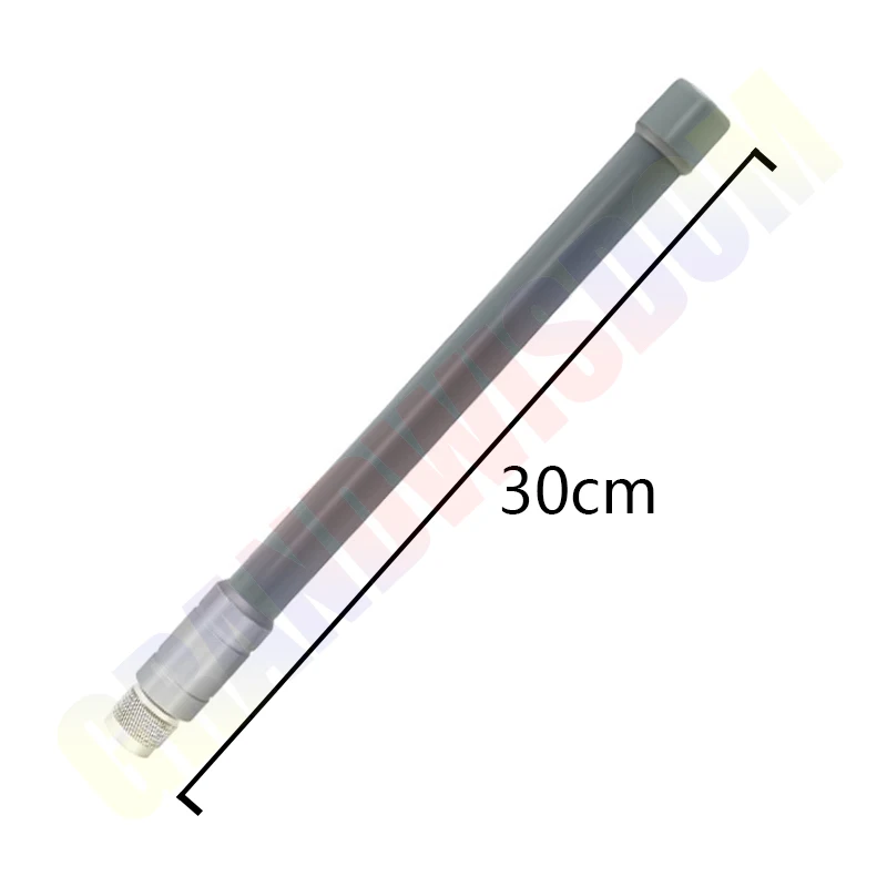 GRANDWISDOM 868mhz 915MHZ Fiberglass 8dBi 30cm IP67 waterproof LoRa FRP antenna N male N female base station gateway antenna iot