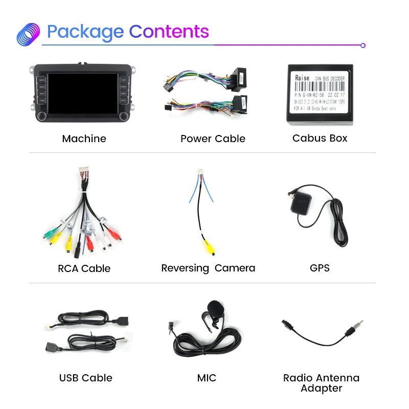 2 din Android 11 RDS автомобильный радиоприемник мультимедийный плеер для Volkswagen VW Golf Touran