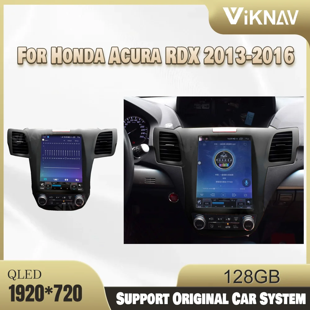 

8-ядерный автомобильный радиоприемник для Honda Acura RDX 2013-2016 управление рулем 1080P HD полноэкранный навигатор GPS DVD мультимедиа