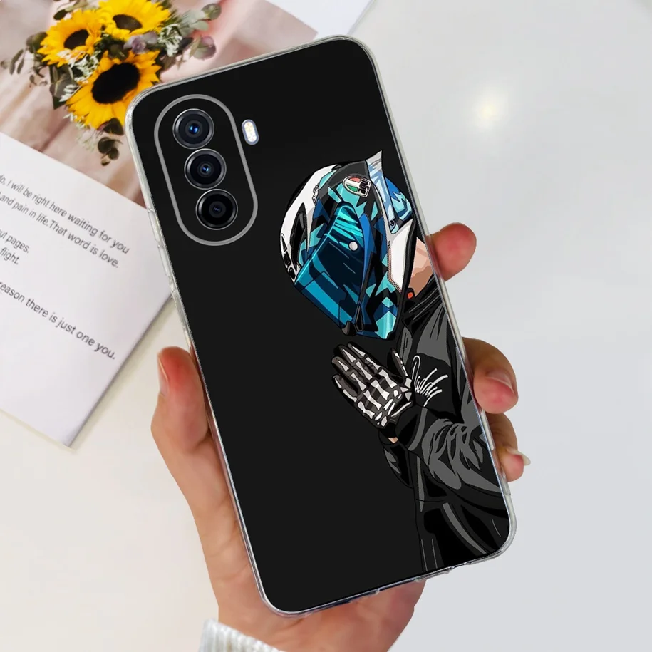 Чехол для Huawei Nova Y70 чехол для Nova Y70 Plus ударопрочный прозрачный силиконовый мягкий бампер с милыми цветами для Huawei Nova Y71 Y 70 чехлы (art.: 3920c6bbb013c) - 3920c6bbb013c