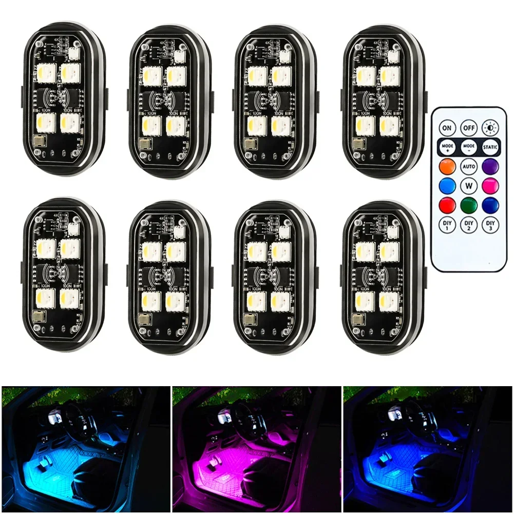 Фото RGB LED-фонари для мотоциклов, стробоскопы, перезаряжаемые беспроводные световые приборы, сигнальные огни для самолетов, вертолетов №3