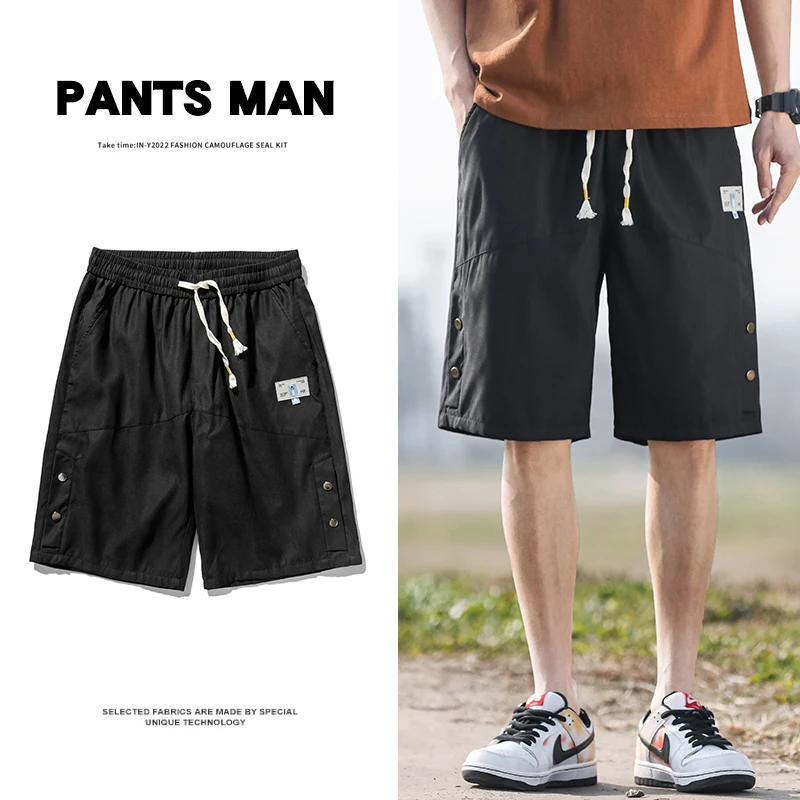 

Summer Men's Shorts Casual Sports Five-Point Pants Quick-Drying Fashion Loose All-Match Casual Pants Large Size Overalls