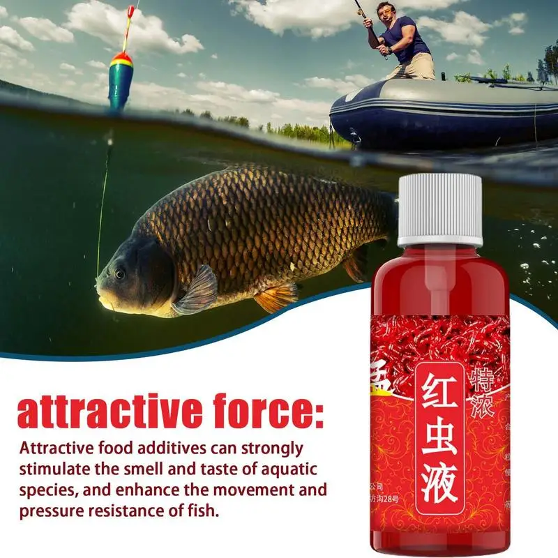 

Concentrated Red Worm Liquid Concentrated Red Worm Liquid High Concentration FishBait Attractant Tackle Food For Trout Cod Carp