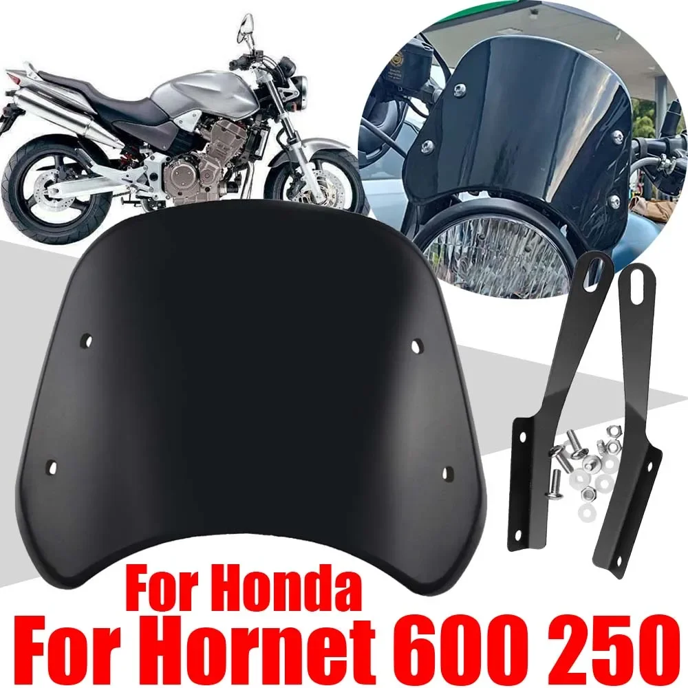 Для Honda Hornet CB 600 250 F 250F 600F CB250 CB600 CB600F CB250F аксессуары ретро ветровое стекло дефлектор