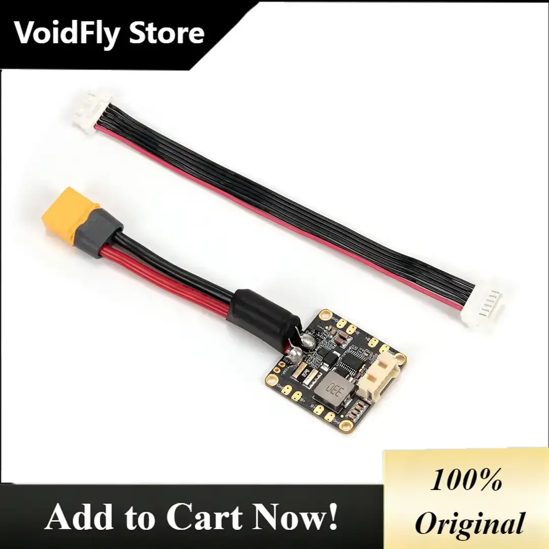 Фото Модуль питания VoidFly Holybro PM06D 2-14S с разъемами XT60 для контроллера Pixhawk 5X/6X, радиоуправляемого квадрокоптера, дрона №1