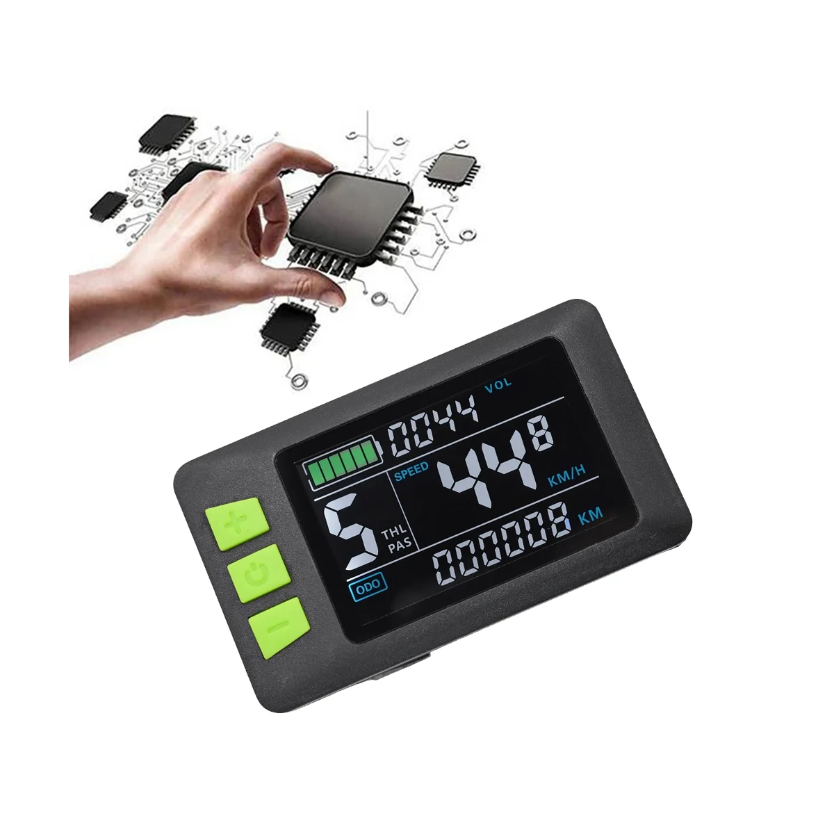 P3C ЖК-дисплей приборной панели 24 в 36 48 60 для электрического скутера (5 контактов)