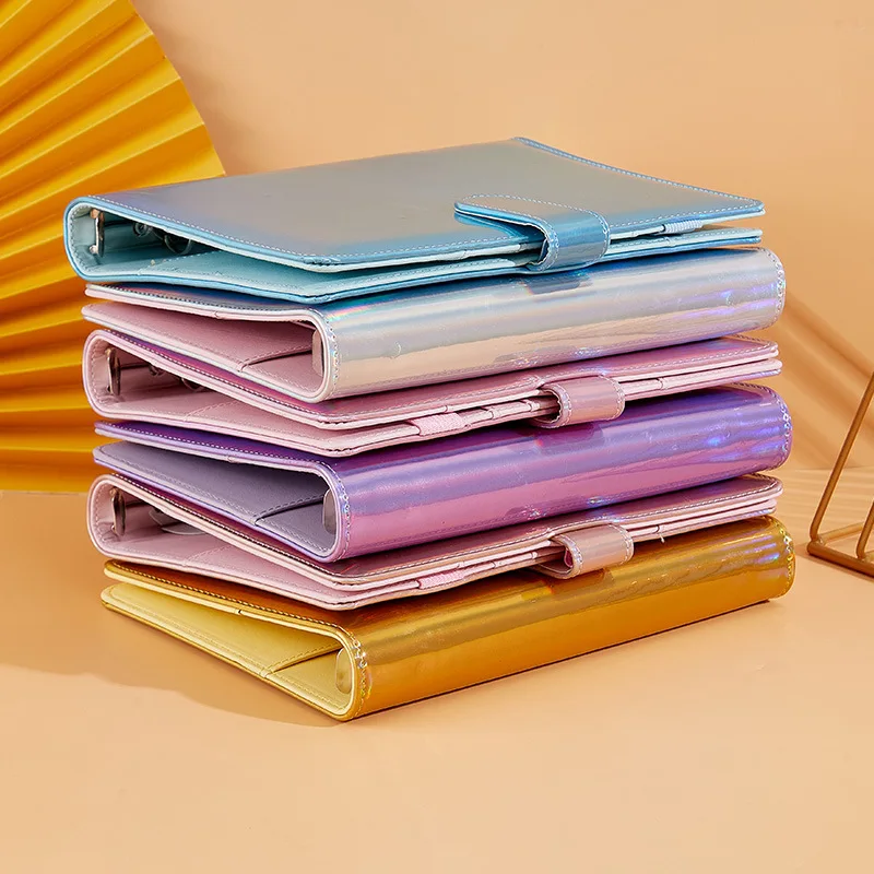 

2021 Laser Notebook Planner DIY Organizer Binder Books Journal Sketchbook Accessories Diary Office Supplies Notebook