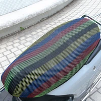 xxxl new breathable summer 3d mesh motorcycle seat cover sunscreen anti slip heat insulation cushion protect seat covers