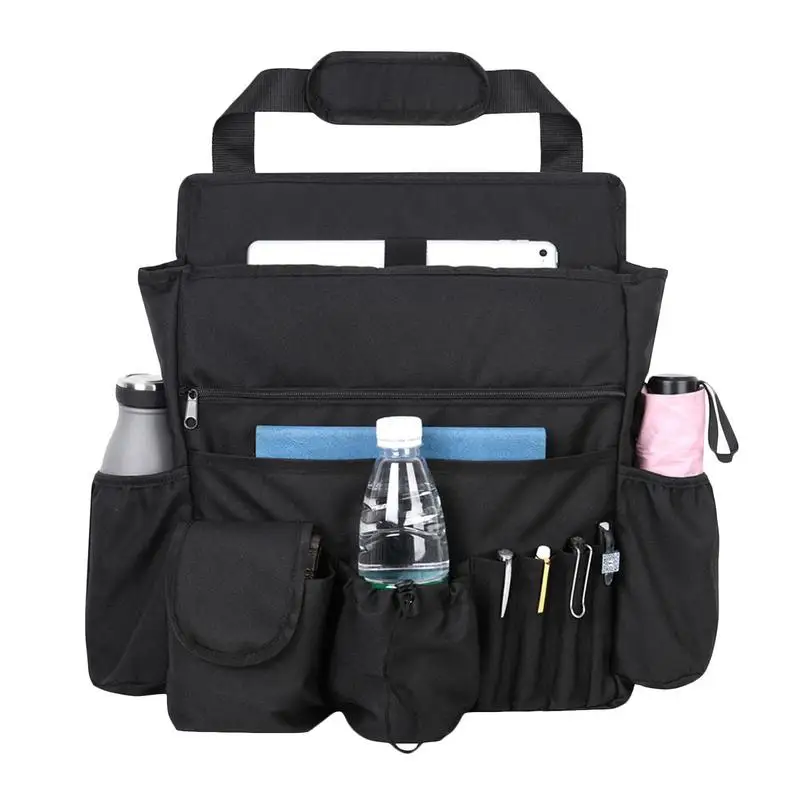 

Passenger Seats Organizer Car Front Seats Organizer With Laptop And Tablet Storage Pockets Car Organization Car Backseat File