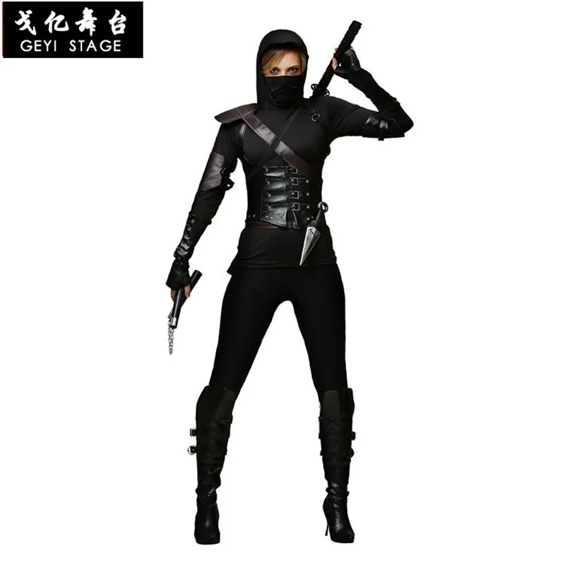

Women ninja Costumes Classic Halloween Costumes Cosplay Ninja Costumes for Women Japanese Cartoon Fancy Dress